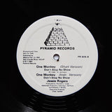 JESSIE ROGERS "One Monkey" PRIVATE BOOGIE FUNK REISSUE 12"