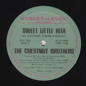 THE CHESTNUT BROTHERS "Sweet Little Rita" 1983 SYNTH BOOGIE REISSUE 12"