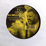 DJ MELLO T "Testin' My Mic" PRIVATE PRESS DC HOUSE TECHNO SYNTH FUNK 12"