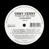 TONY TERRY "Push Up On You" MEGA RARE PRIVATE PRESS DC GO-GO R&B 12"