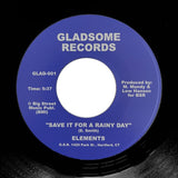 LEW HANSON / ELEMENTS "Soul Safari / Rainy Day" 70s DISCO MODERN SWEET SOUL REISSUE 7"