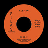 CHURCH "How Long" PRIVATE PRESS OBSCURE 70s GOSPEL SOUL FUNK REISSUE 7"