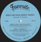 VARIOUS "Brazilian Disco Boogie Sounds" CLASSIC REISSUE EDITS 12"