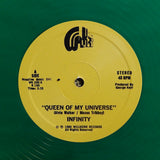 INFINITY "Queen Of My Universe" 1980 MODERN SOUL DISCO GRAIL REISSUE 12" COLOR
