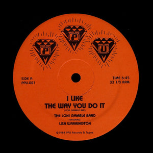LISA WARRINGTON "I Like The Way You Do It" PPU DISCO SOUL GRAIL 12"