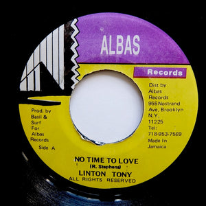 Linton Tony / Black Mice & Lee Anthony ‎"No Time To Love / Get Yah" RARE DANCEHALL REGGAE 7"