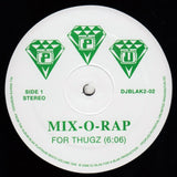 MIX-O-RAP "For Thugz" PPU G-FUNK STREET BEATZ 64-BIT FUNK  12"