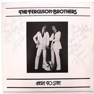 THE FERGUSON BROTHERS "Here To Stay" PRIVATE PRESS AOR MODERN SOUL DISCO LP