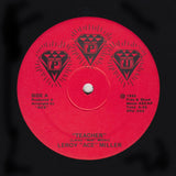 LEROY ACE MILLER "Teacher" PPU PRIVATE SYNTH BOOGIE FUNK 12"