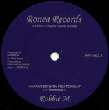 ROBBIE M "I Wanna Be With You Tonight" PPU MODERN SOUL BOOGIE 7"