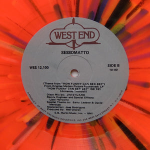 SESSOMATTO "Sesso Matto" WEST END DISCO FUNK CLASSIC REISSUE 12"