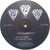 UKU & MARYN "Suggestive" PPU-061 ESTONIAN SYNTH FUNK 12"