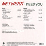 NETWERK "I Need You" RARE 80s SYNTH BOOGIE FUNK GRAIL LP REISSUE