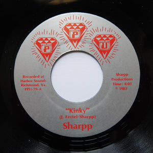 SHARPP "Kinky" 1983 RICHMOND VA BOOGIE FUNK PPU REISSUE 7"