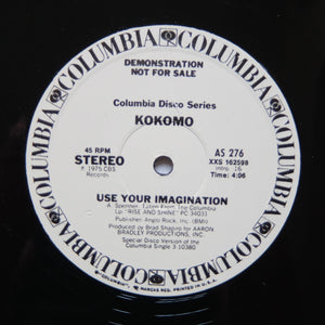 KOKOMO "Use Your Imagination" RARE PROMO DISCO FUNK REISSUE 12"