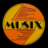 JAMES OTIS WHITE JR. "Baby Come On" RARE ITALO SYNTH BOOGIE REISSUE 12"