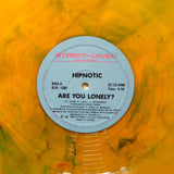 HIPNOTIC "Are You Lonely?" RARE SYNTH BOOGIE FUNK REISSUE 12" COLOR SWIRL
