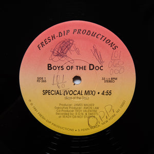 BOYS OF THE DOC "Special" MEGA RARE PRIVATE PRESS STREET SOUL SWINGBEAT R&B 12"