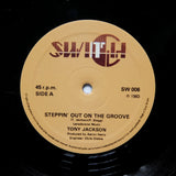 TONY JACKSON "Steppin Out On The Groove" UK BOOGIE FUNK REISSUE 12"