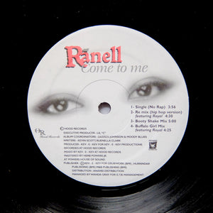 RĀNELL "Come To Me" PRIVATE PRESS HIP-HOP ELECTRO SOUL R&B 12"