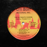 ULTIMATE CHOICE "How I'm Livin" 1987 ELECTRO SYNTH FUNK BOOGIE RAP 12"