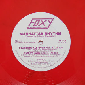 MANHATTAN RHYTHM "Sweet Lady" MODERN SOUL BOOGIE REISSUE 12" RED