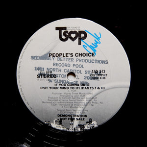 PEOPLE'S CHOICE "If You Gonna Do It" PROMO DISCO FUNK 12"