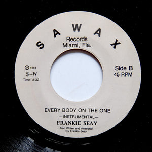 FRANKIE SEAY "Everybody On The One" PRIVATE MODERN SOUL BOOGIE FUNK 7"