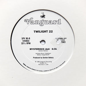 Twilight 22 "Mysterious" ELECTRO SYNTH FUNK BOOGIE 12"