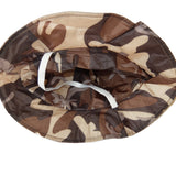 Camouflage ~ Vintage ~ Rare Camo Streetwear Lightweight Nylon Bucket Hat Beanie (Kids)