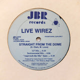 LIVE WIREZ "Approach The Mic / Straight From The Dome" RARE PRIVATE PRESS HIP-HOP RANDOM RAP 12"