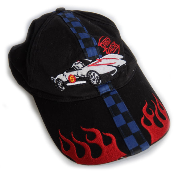 Speed Racer Go! Go! Go! ~ Vintage ~ Mega Rare 90s Y2K TV Anime Car Racing Dad Cap Hat