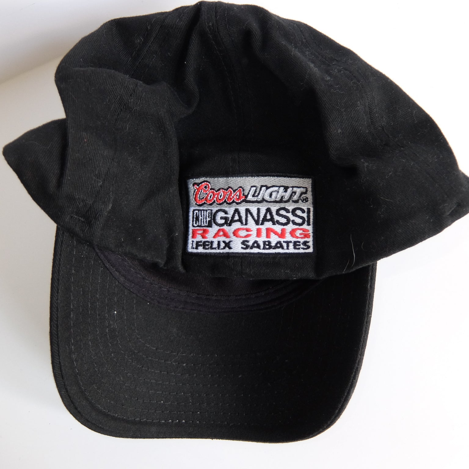 Coors Light Racing Team キャップ ブラック Coors Light Beer Patch Trucker Hat Yupoong/YP Classic 6006