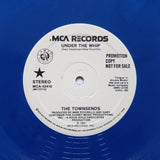 THE TOWNSENDS "Under The Whip" RARE SYNTH BOOGIE REISSUE 12" - BLUE