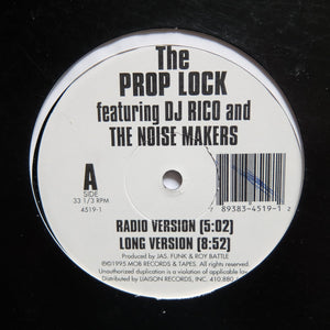 DJ Rico & The Noise Makers "The Prop Lock" MEGA RARE PRIVATE PRESS DC GO-GO RANDOM RAP 12"