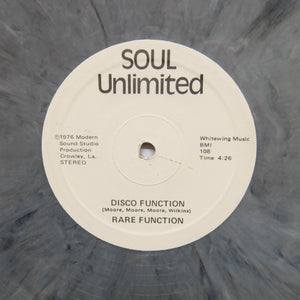 RARE FUNCTION "Disco Function" SOUL UNLIMITED DISCO FUNK REISSUE 12" GRAY