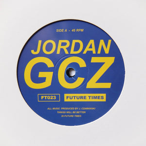 JORDAN GCZ "Digitalis" FUTURE TIMES DEEP HOUSE TECHNO 12"