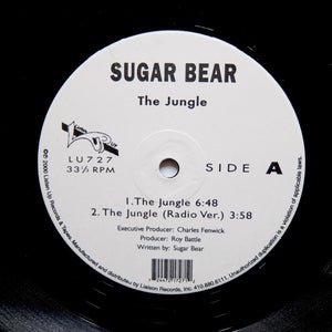 SUGAR BEAR "The Jungle" MEGA RARE DC GO-GO FUNK HIP-HOP RANDOM RAP 12"