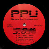 S.O.K. "Spaced Out Krew" PPU BAZAAR COSMIC SYNTH FUNK DISCO BOOGIE 12"