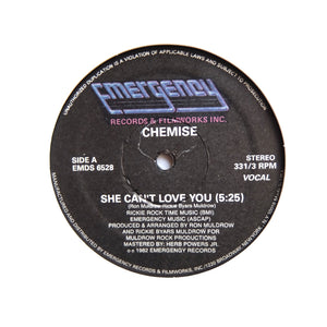 CHEMISE "She Can't Love You" SYNTH BOOGIE DISCO FUNK REISSUE 12"