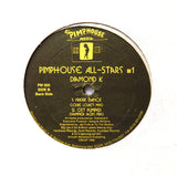 FOE / DIAMOND K "Pimphouse All-Stars #1" MEGA RARE BALTIMORE CLUB BREAKBEAT HOUSE 12"