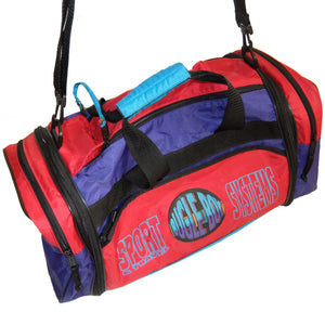 Bugle Boy Sports & Travel Systems ~ Vintage ~ Color Block Duffle Bag