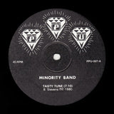 MINORITY BAND "Tasty Tune" / "Live" PPU MODERN SOUL DISCO BOOGIE FUNK 12"