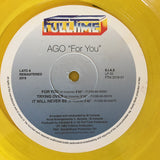AGO "For You" RARE ITALO DISCO SYNTH BOOGIE FUNK REISSUE LP - Damaged Jacket