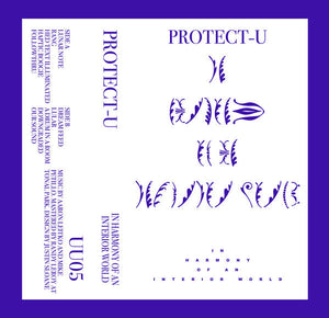 PROTECT-U "In Harmony Of An Interior World" U-UDIOS 5 IDM AMBIENT TECHNO CASSETTE
