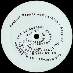 DOCTORS PEPPER / FASHION "Days Of Our Lives" DOO DEEP HOUSE AMBIENT TECHNO 12"