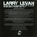 Larry Levan "The Final Nights Of Paradise Pt. 4/5" RARE GARAGE HOUSE REISSUE 12"