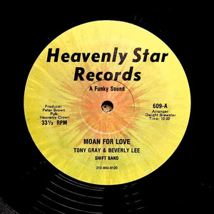 TONY GRAY & BEVERLY LEE "Moan For Love" MODERN SOUL DISCO FUNK REISSUE 12"