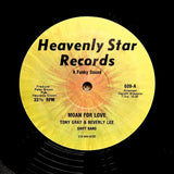 TONY GRAY & BEVERLY LEE "Moan For Love" MODERN SOUL DISCO FUNK REISSUE 12"