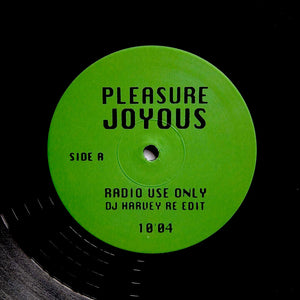 PLEASURE "Joyous" DJ HARVEY RE EDIT COSMIC DISCO FUNK REISSUE 12"